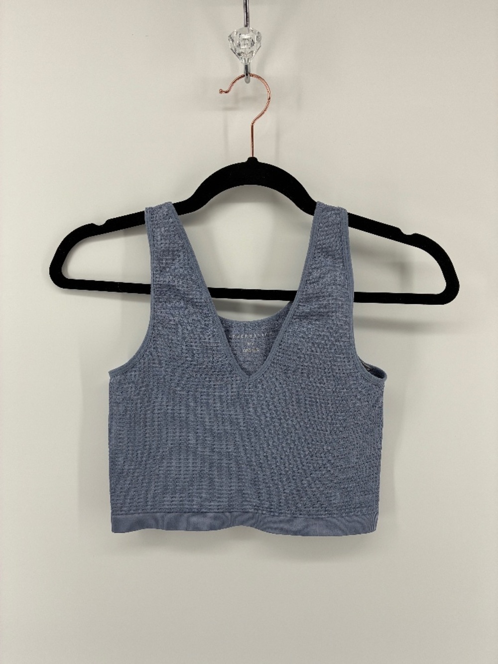 Aeropostale Textured Blue Top